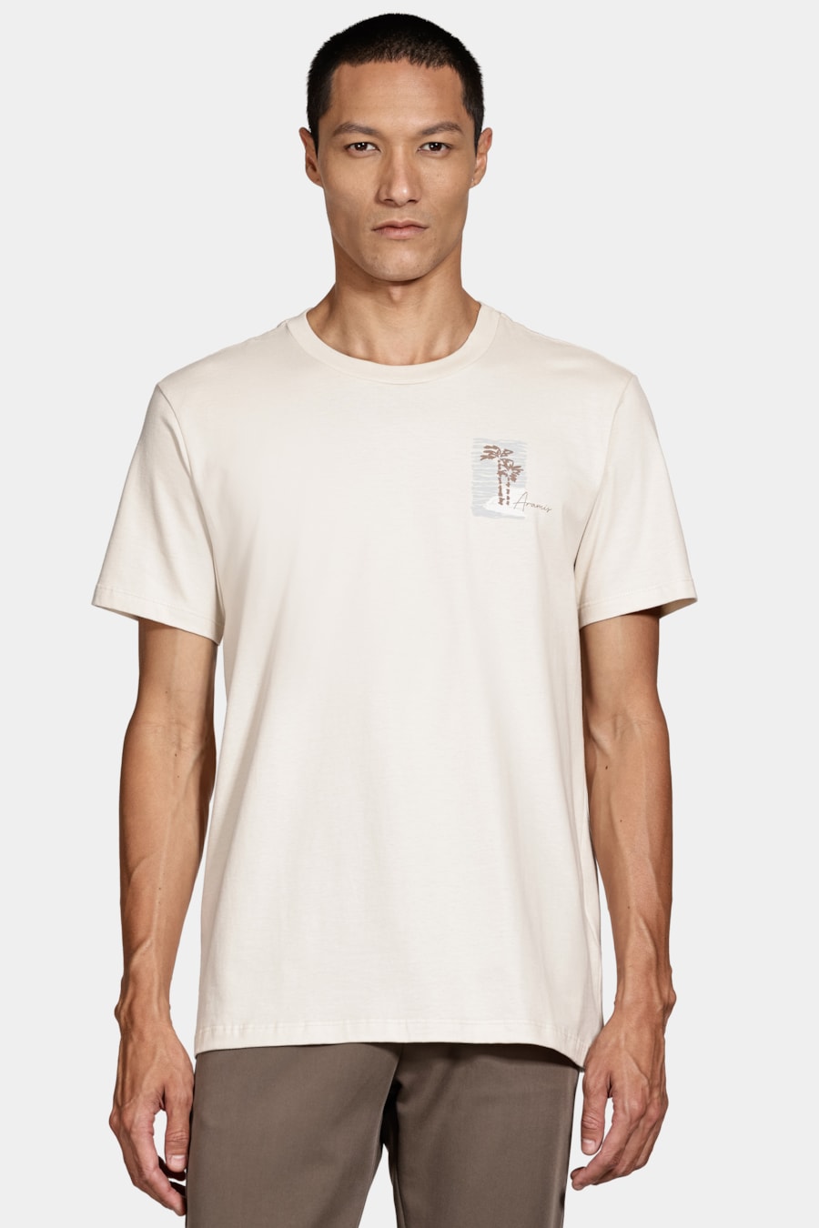 Camiseta Manga Curta Praia Linho 116 — foto 1 de 2
