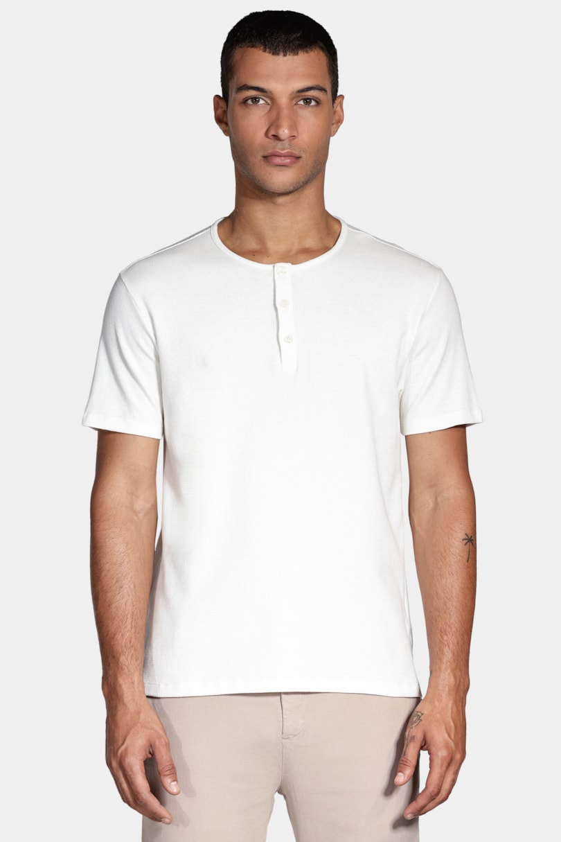 Camiseta Manga Curta Quadrile Portuguesa Off White