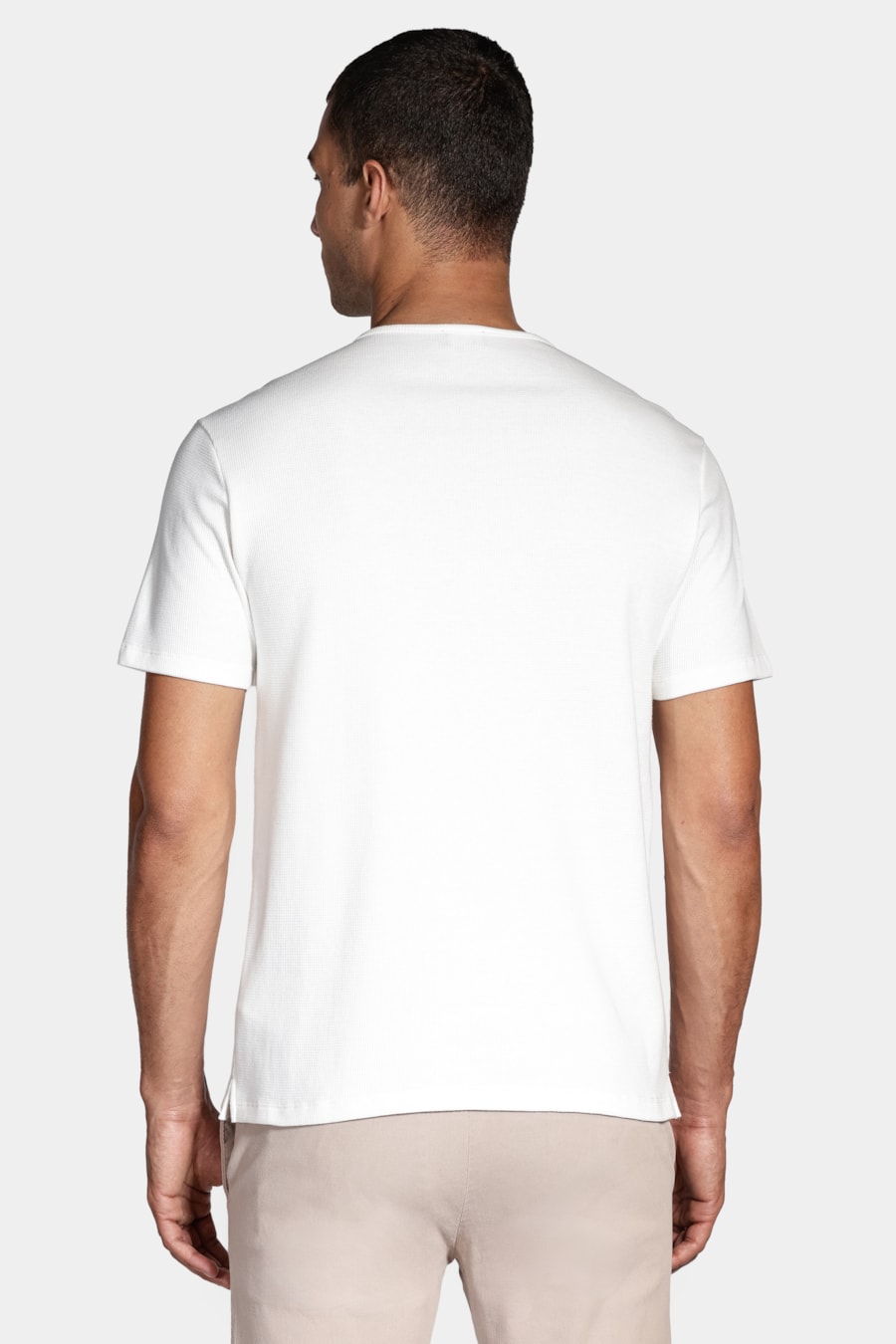Camiseta Manga Curta Quadrile Portuguesa Off White — foto 4 de 5