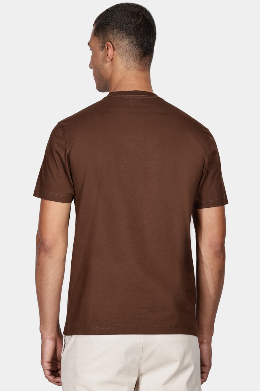 Camiseta Manga Curta Red Line Marrom Chocolate — foto 4 de 6