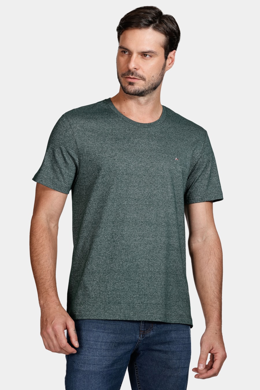 Camiseta Manga Curta Sensation Verde Militar — foto 1 de 5