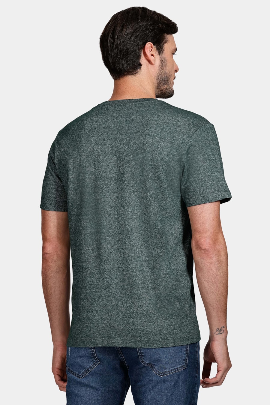 Camiseta Manga Curta Sensation Verde Militar — foto 4 de 5