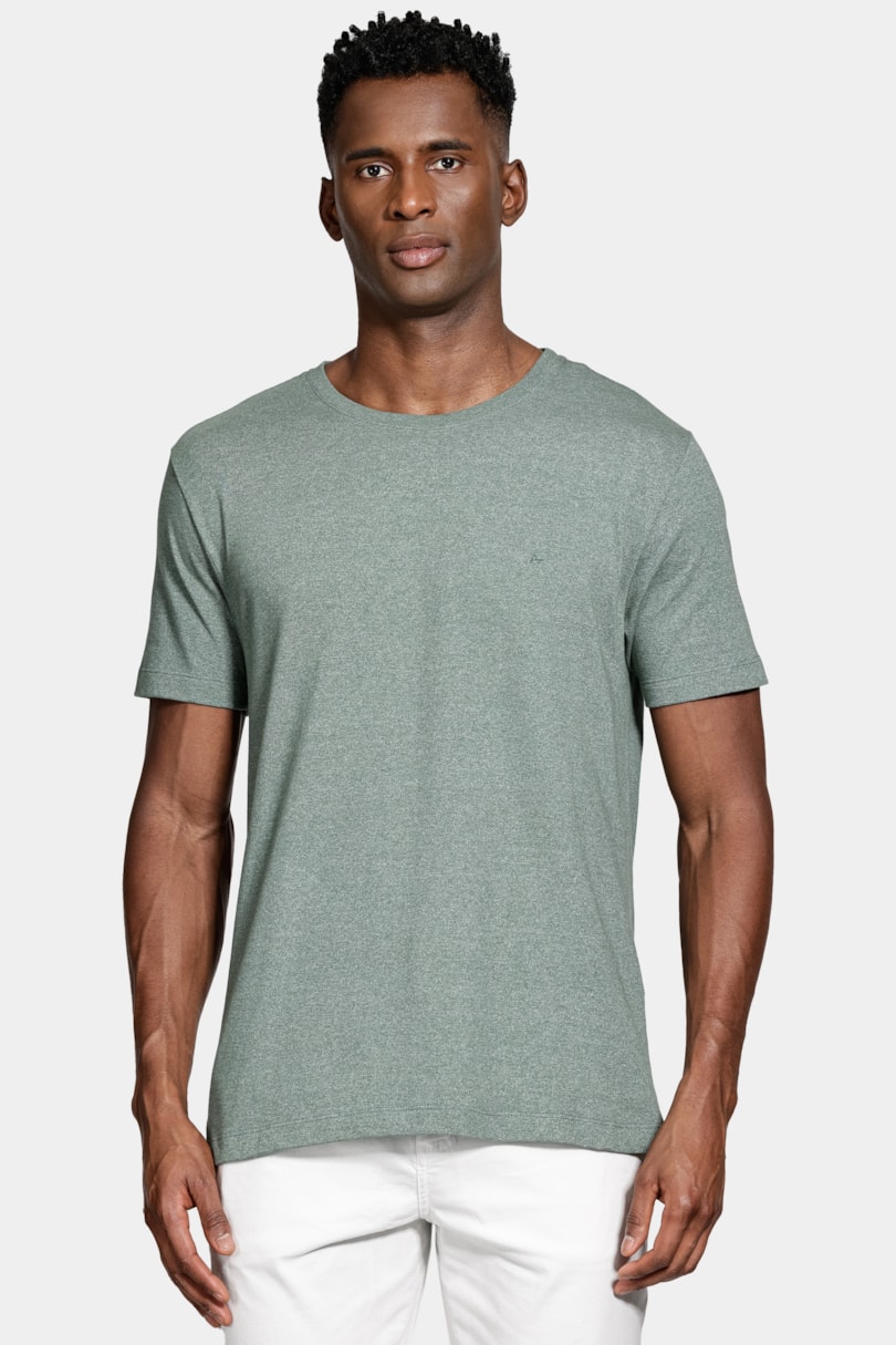 Camiseta Manga Curta Sensation Verde Militar