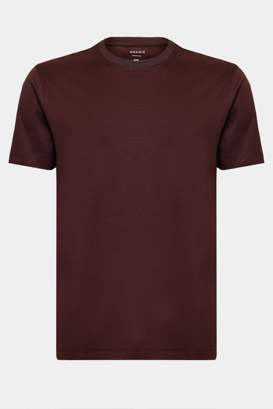 Camiseta Manga Curta Silk Blend Modal Burgundy 118 — foto 5 de 5
