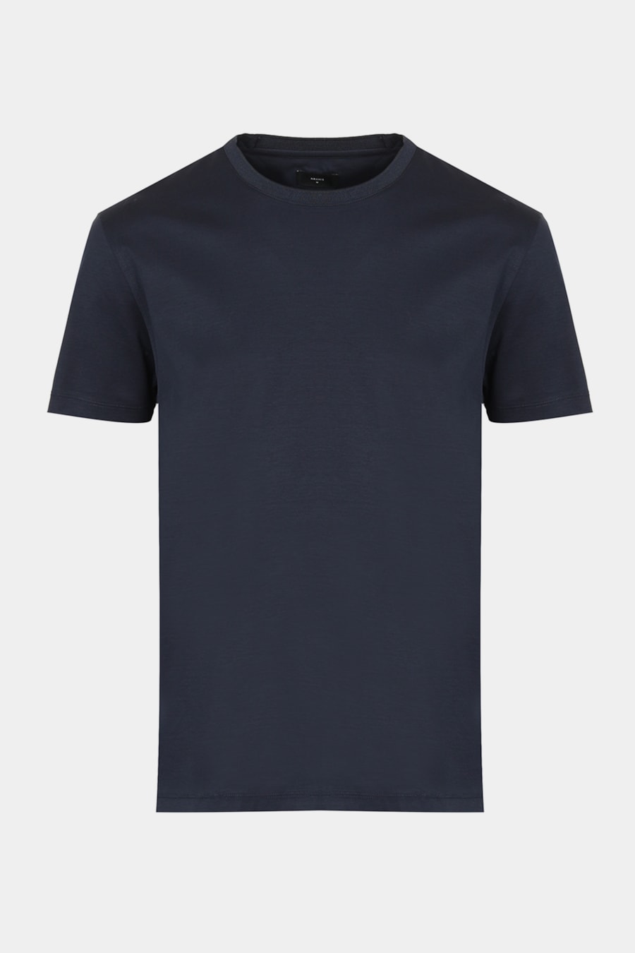 Camiseta Manga Curta Silk Blend Modal Marinho — foto 6 de 6