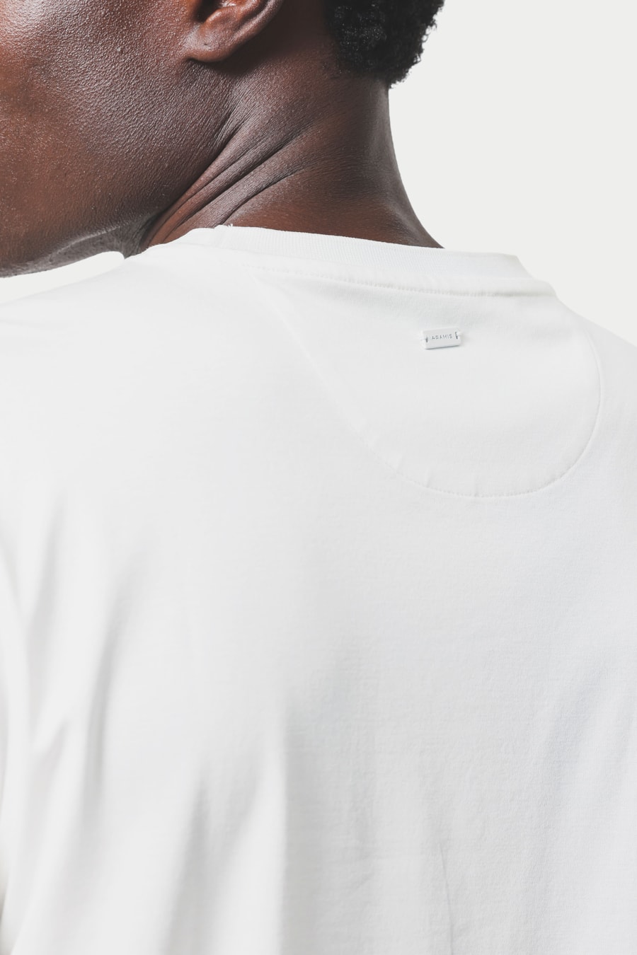 Camiseta Manga Curta Silk Blend Modal Off White — foto 4 de 6