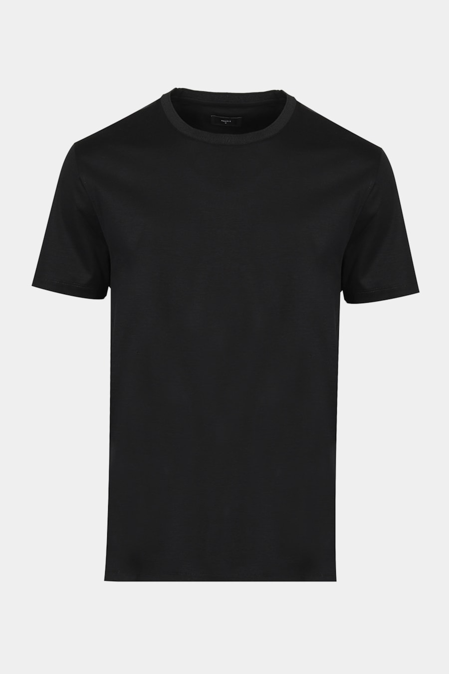 Camiseta Manga Curta Silk Blend Modal Preto — foto 6 de 6