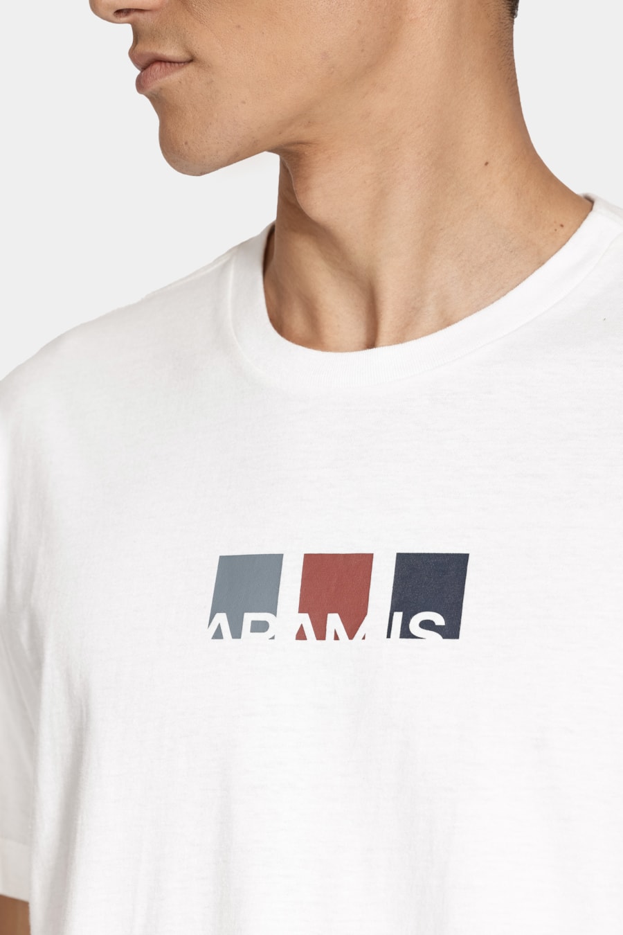 Camiseta Manga Curta Silk Bloco Off White — foto 3 de 5