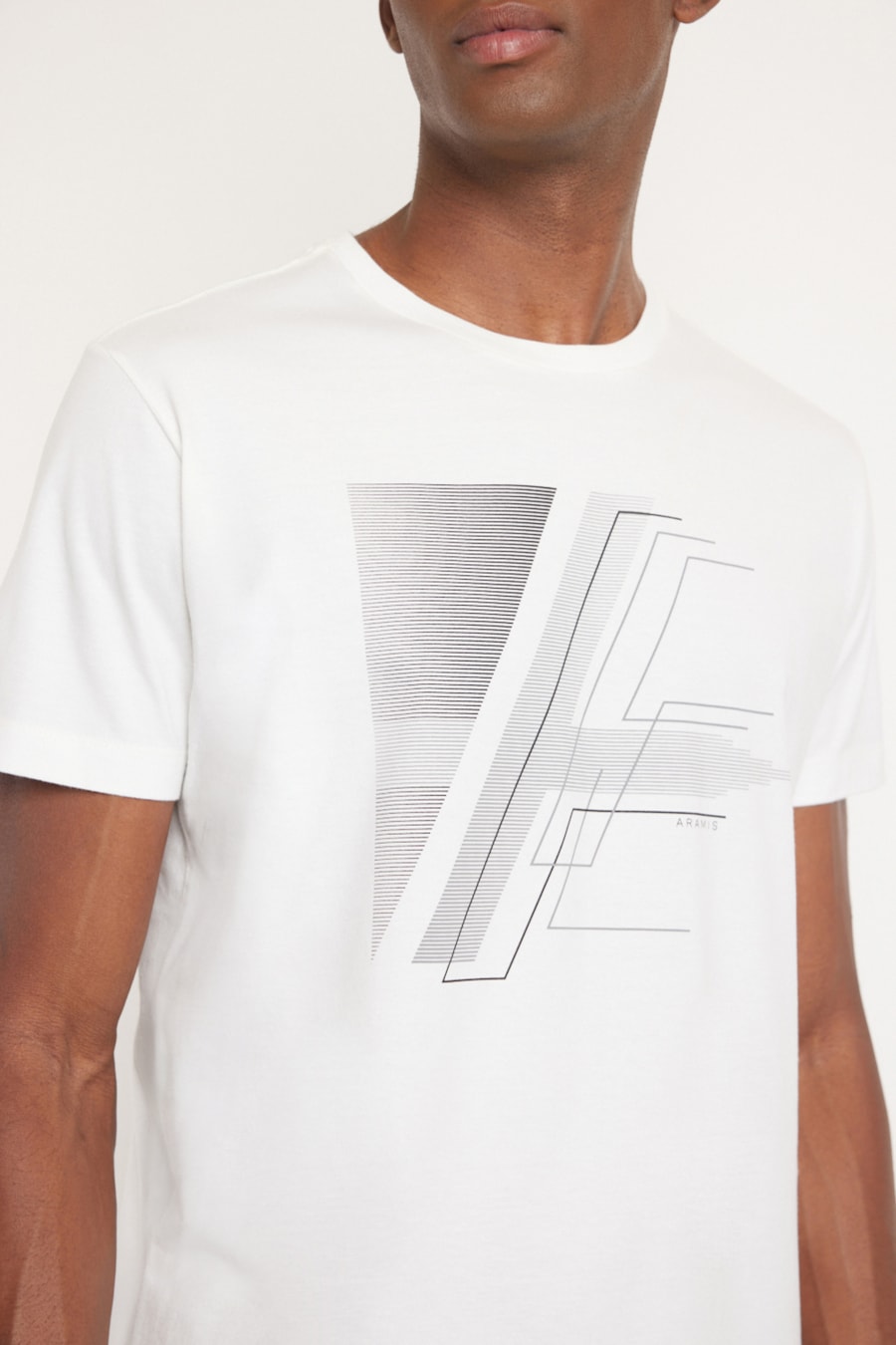 Camiseta Manga Curta Silk Centro Off White — foto 3 de 4