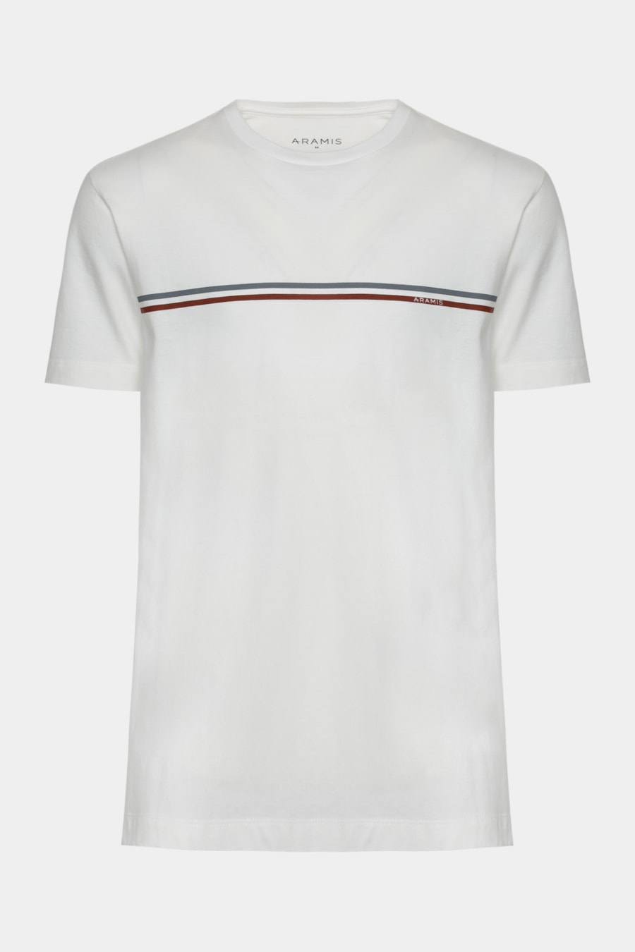 Camiseta Manga Curta Silk Listras Off White — foto 5 de 5