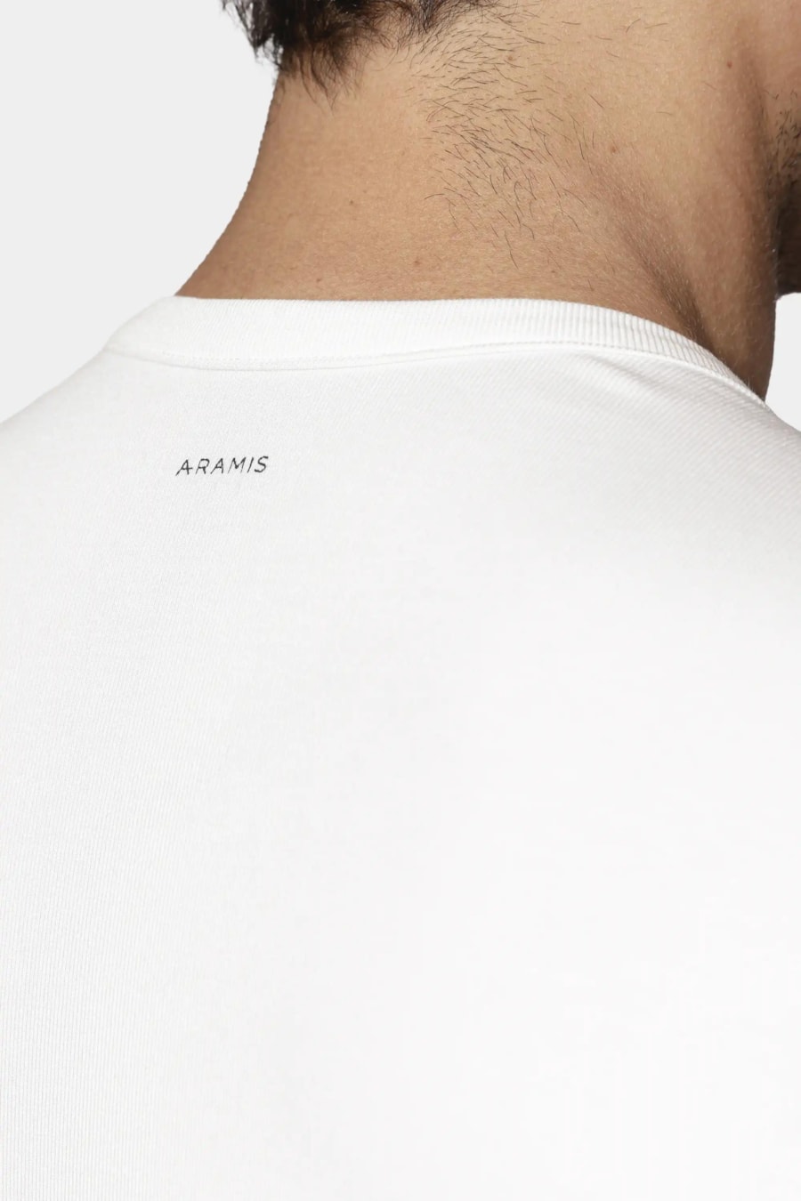 Camiseta Manga Curta Slim Básica Off White — foto 4 de 6