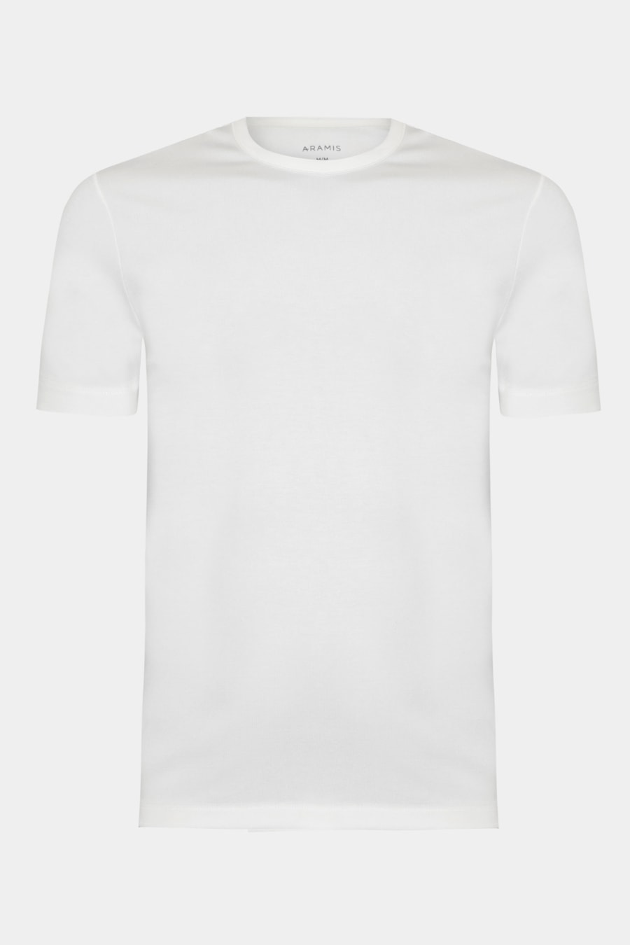 Camiseta Manga Curta Slim Básica Off White — foto 6 de 6