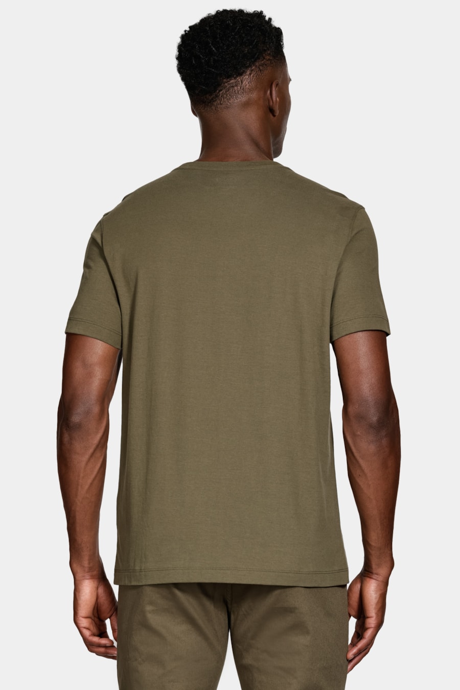 Camiseta Manga Curta Soft Comfort Militar — foto 4 de 5
