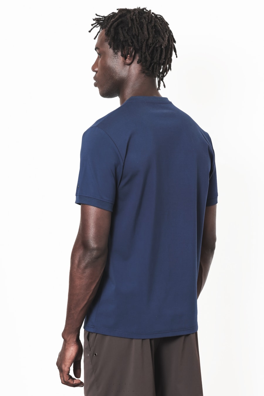 Camiseta Manga Curta Soft Duo Marinho — foto 5 de 6