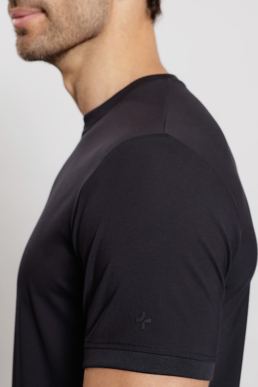 Camiseta Manga Curta Soft Duo Marinho Escuro — foto 4 de 7