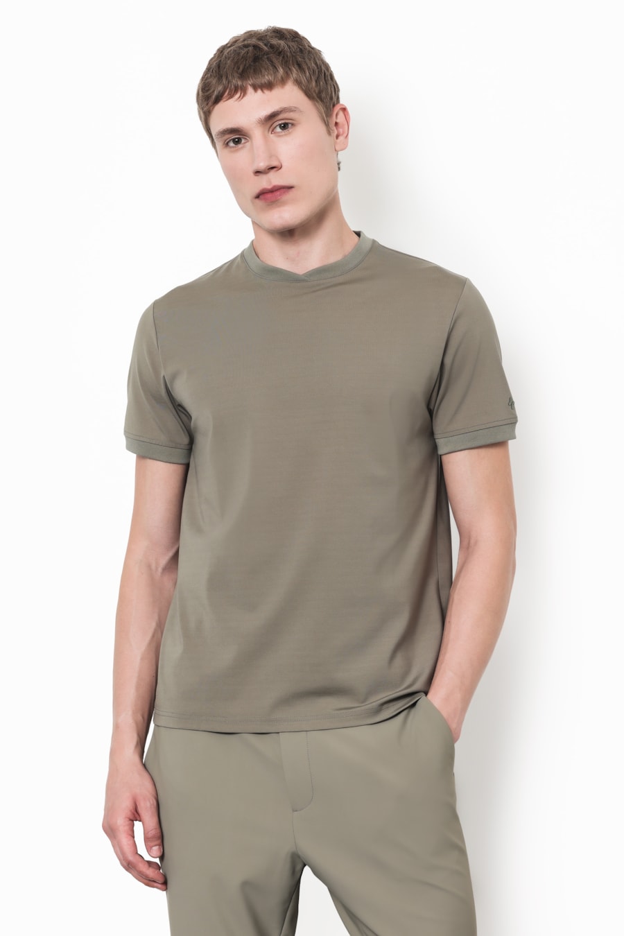 Camiseta Manga Curta Soft Duo Menta — foto 1 de 6