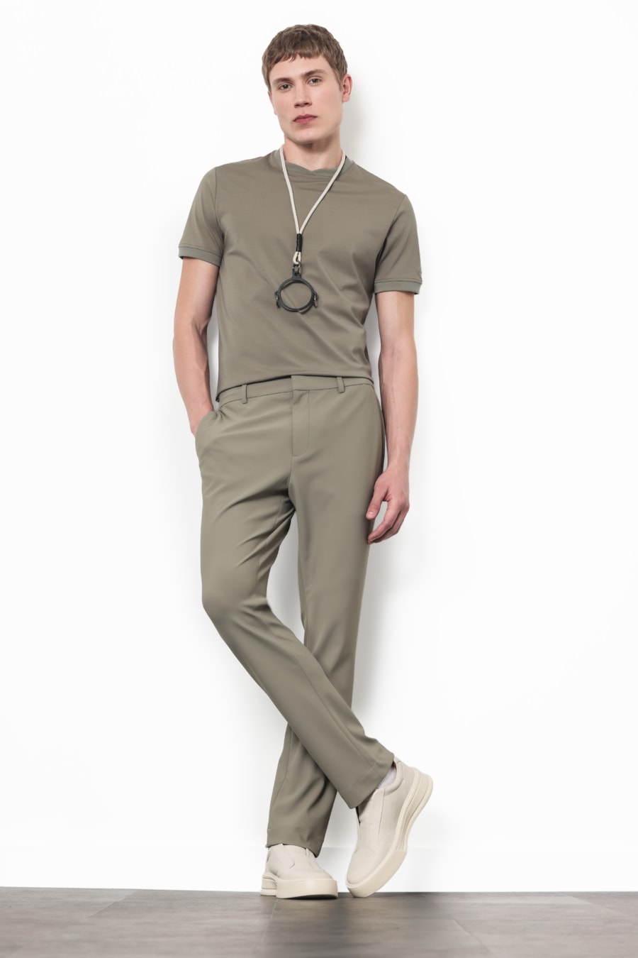 Camiseta Manga Curta Soft Duo Menta — foto 2 de 6