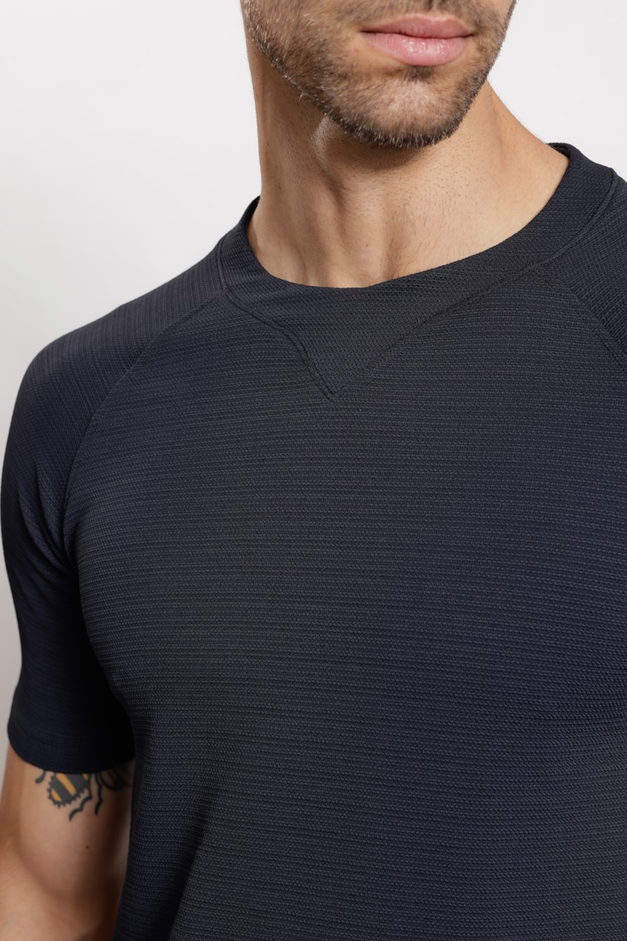 Camiseta Manga Curta  Soft Duo Preto — foto 4 de 8
