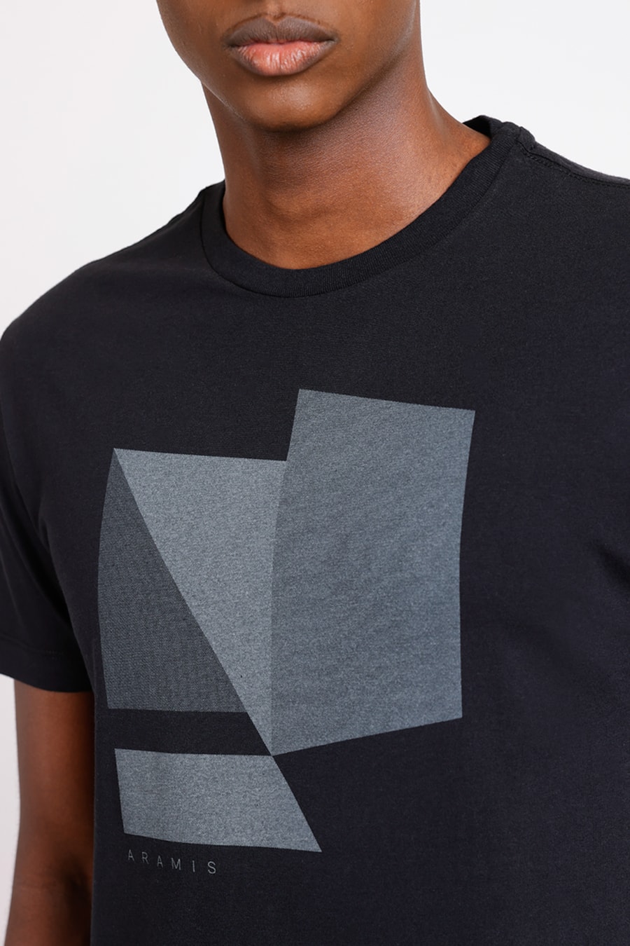 Camiseta Manga Curta Square Preto — foto 1 de 2