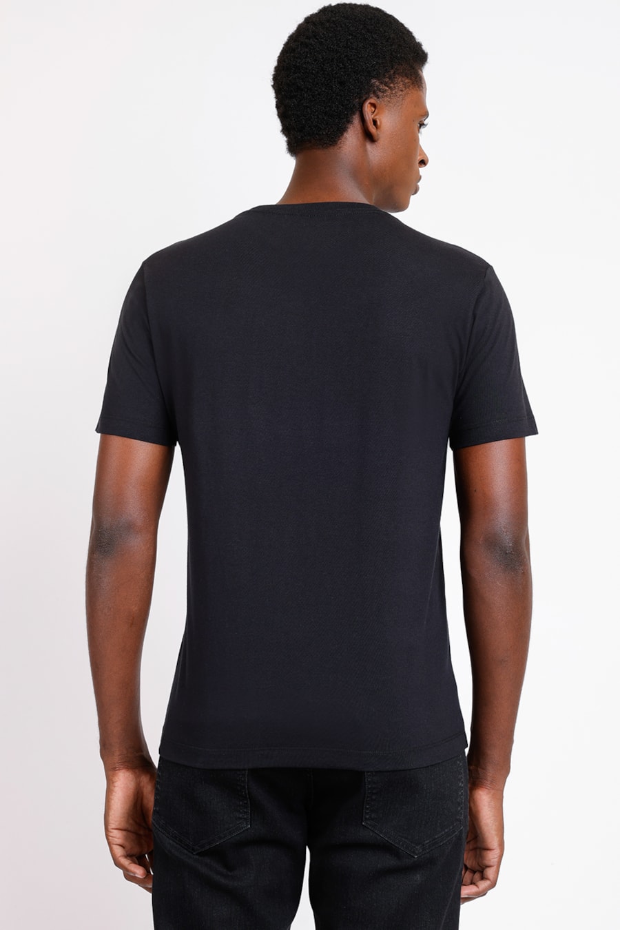 Camiseta Manga Curta Square Preto — foto 2 de 2