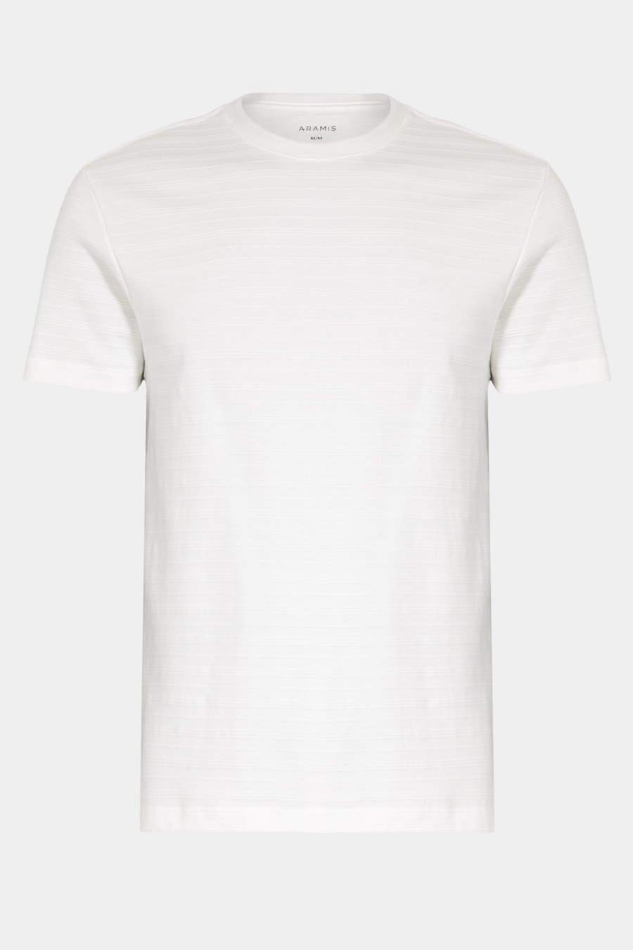 Camiseta Manga Curta Suedine Canelado Off White — foto 5 de 5