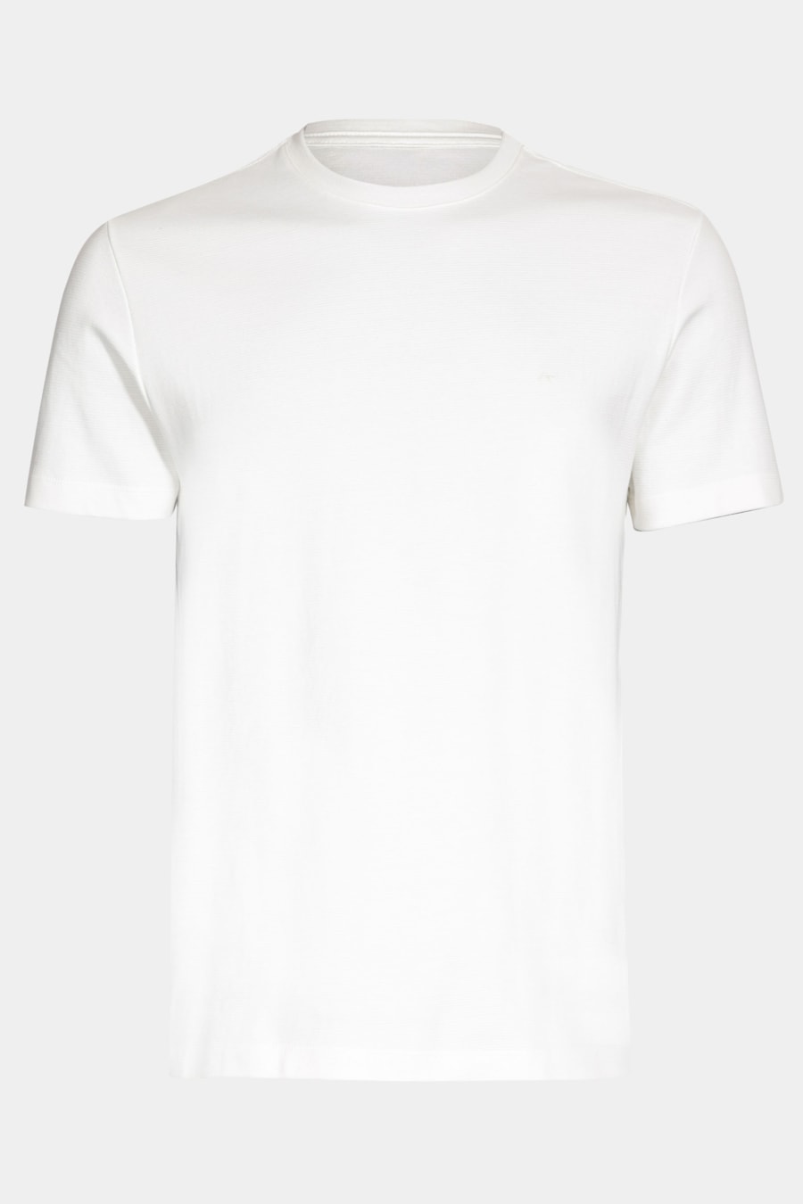 Camiseta Manga Curta Suedine Mini Off White — foto 5 de 5