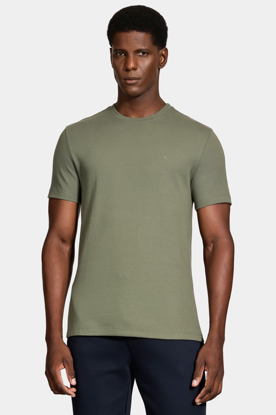 Camiseta Manga Curta Suedine Mini Verde Floresta 115 — foto 1 de 5