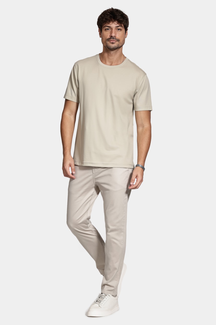 Camiseta Manga Curta Supima Modal Fendi — foto 2 de 5