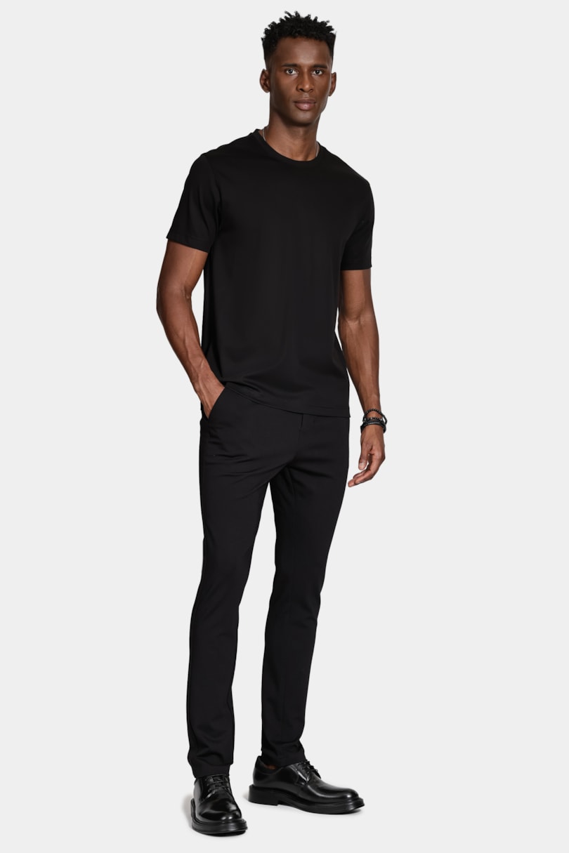 Camiseta Manga Curta Supima Modal Preto