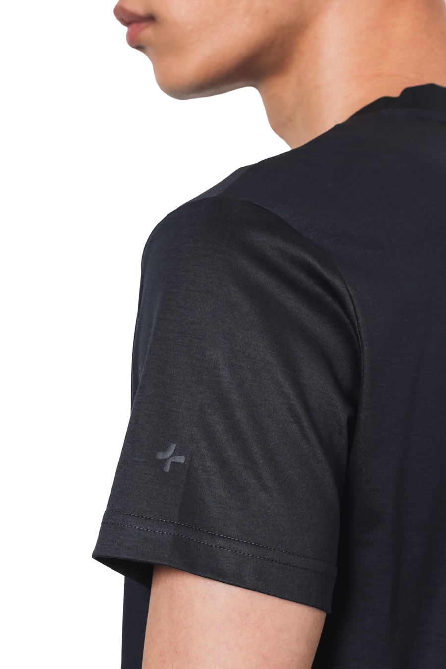 Camiseta Manga Curta Tencel Soft Marinho — foto 4 de 6