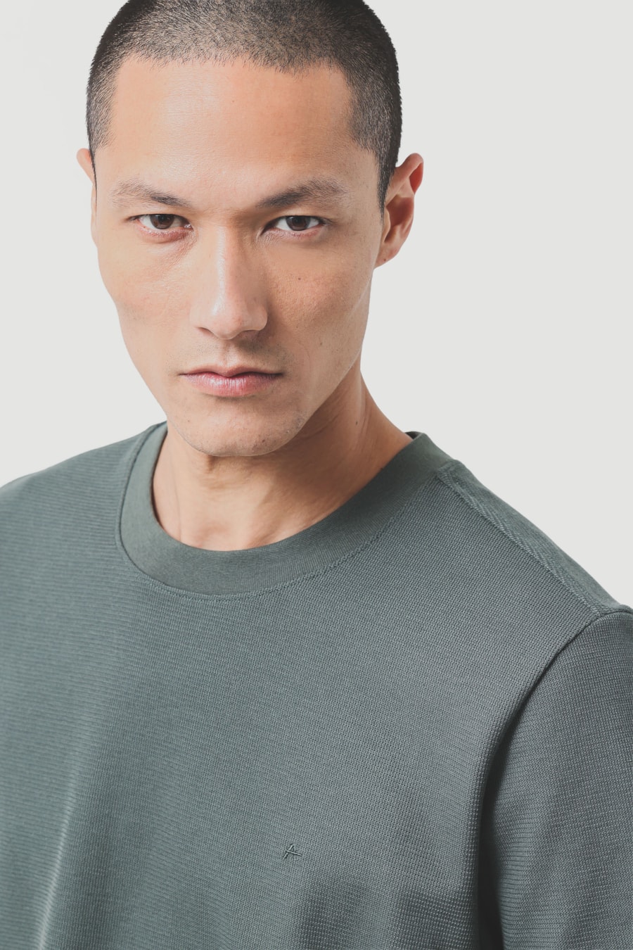 Camiseta Manga Curta Texture Interlock Botanico — foto 3 de 5