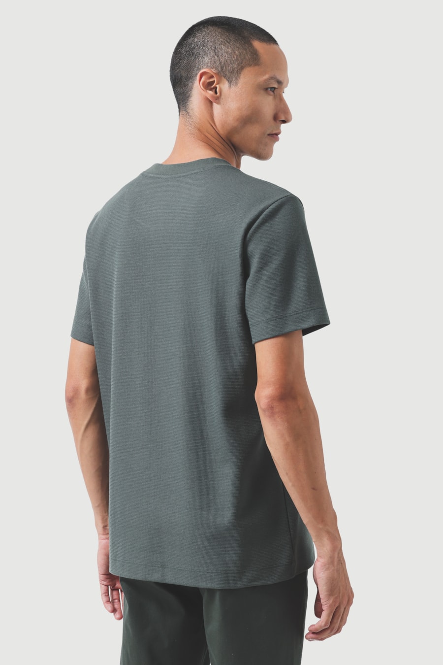 Camiseta Manga Curta Texture Interlock Botanico — foto 4 de 5