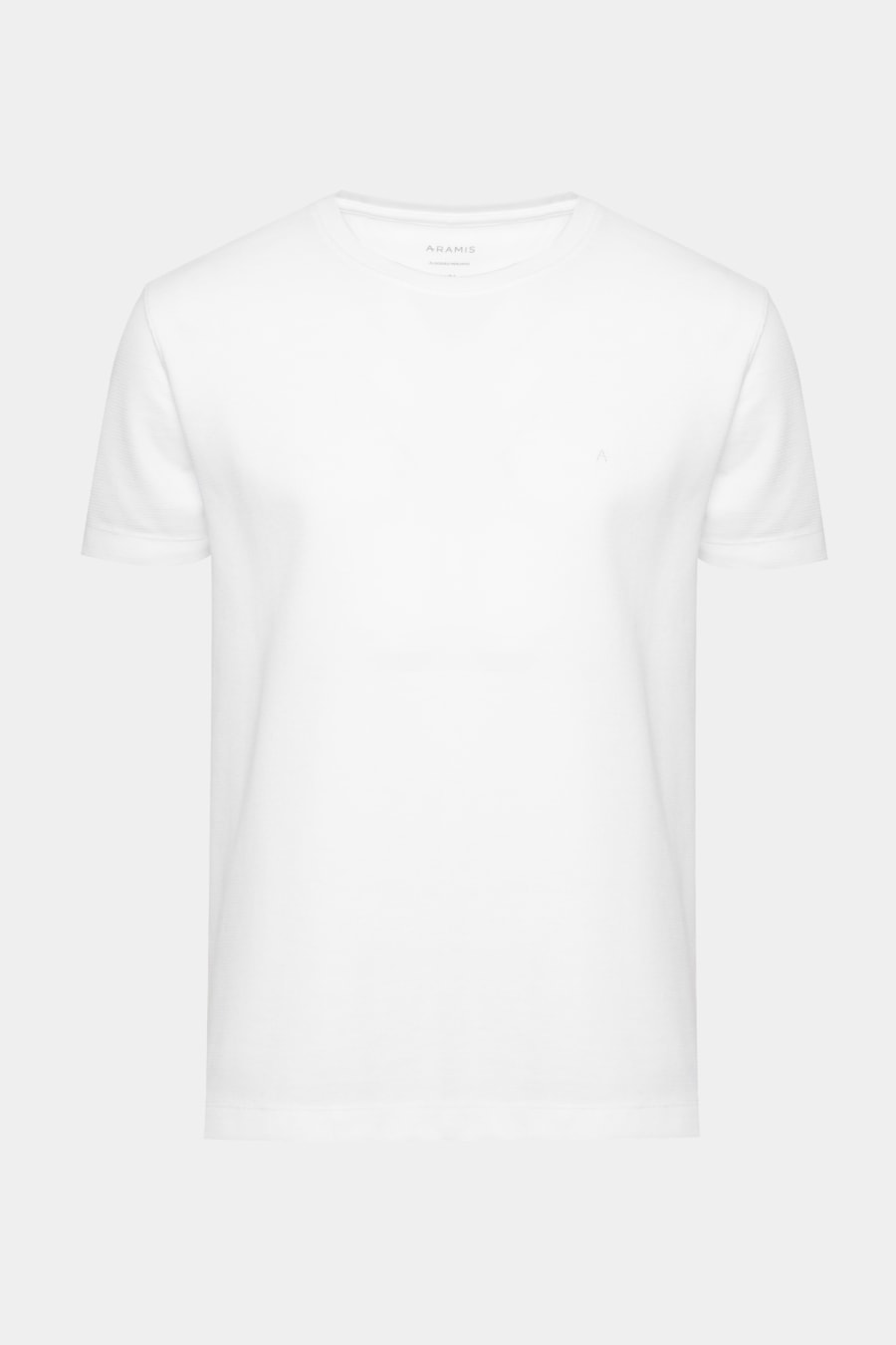 Camiseta Manga Curta Texture Interlock Branca — foto 5 de 5