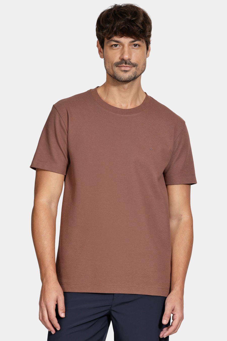 Camiseta Manga Curta Texture Interlock Havana 117 — foto 1 de 6