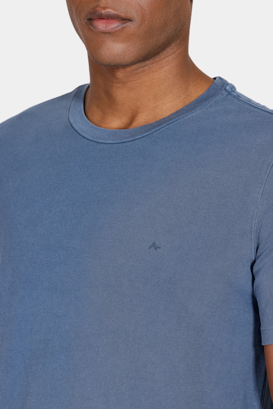 Camiseta Manga Curta Tinturada Marinho — foto 3 de 5