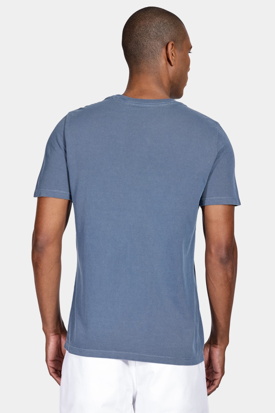 Camiseta Manga Curta Tinturada Marinho — foto 4 de 5