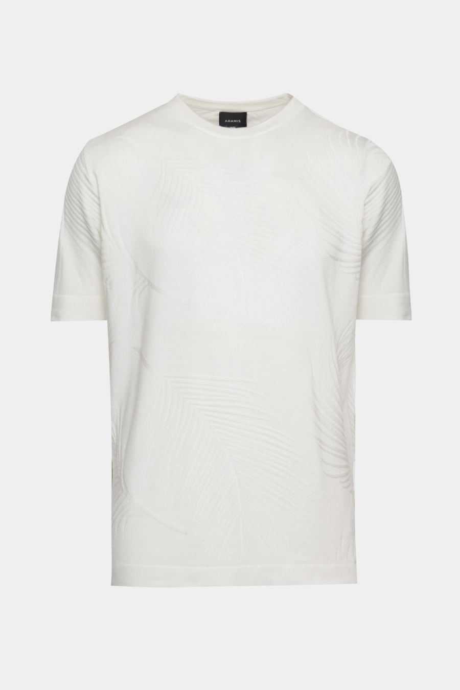 Camiseta Manga Curta Tricot Jacquard Palms Off White — foto 5 de 6