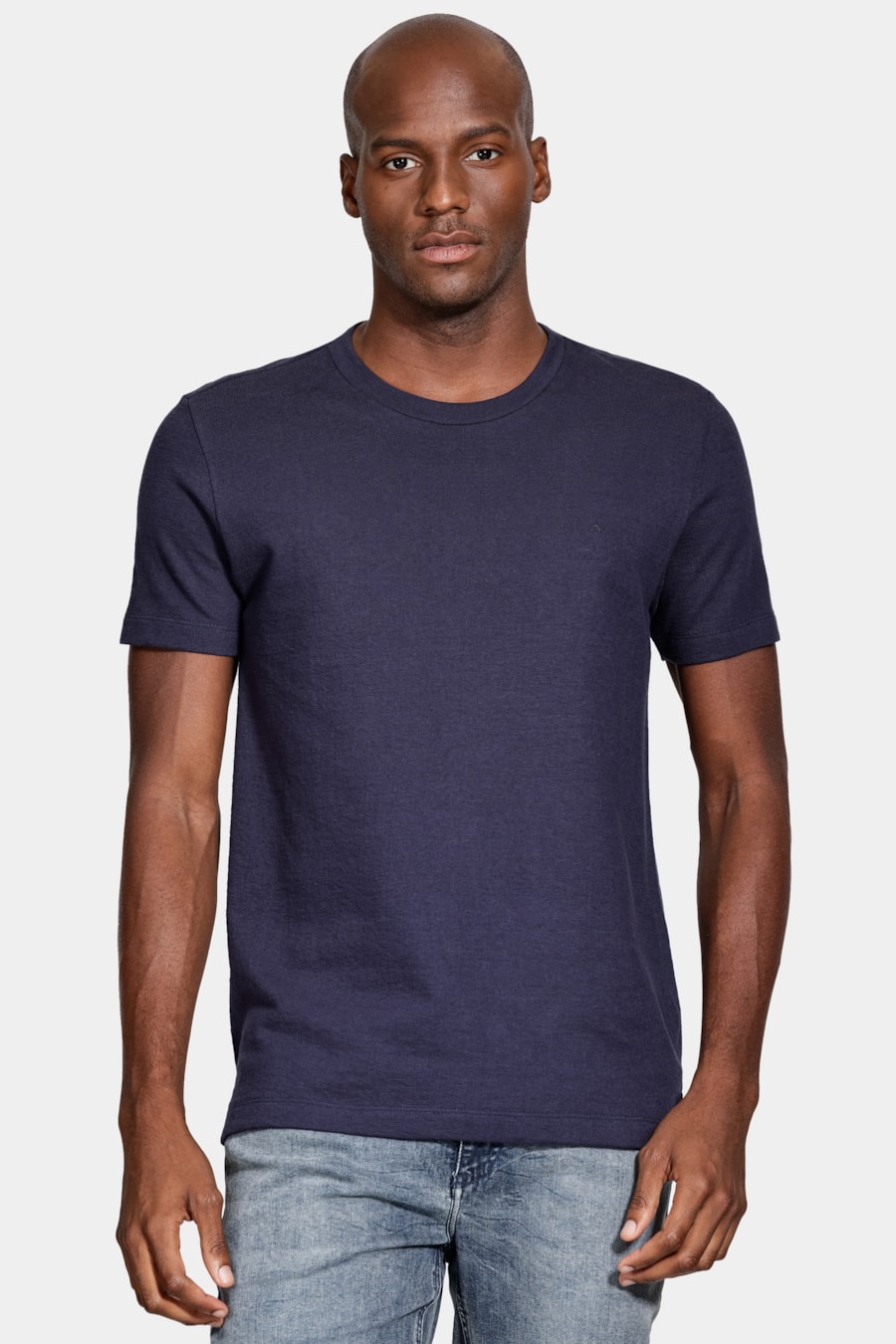 Camiseta Manga Curta Tricot Navy — foto 1 de 5
