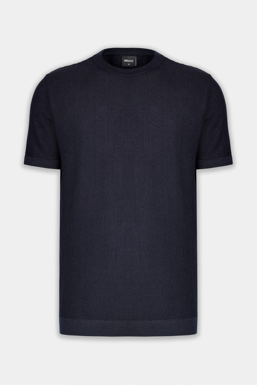 Camiseta Manga Curta Tricot Texturado Traveller Marinho — foto 5 de 5