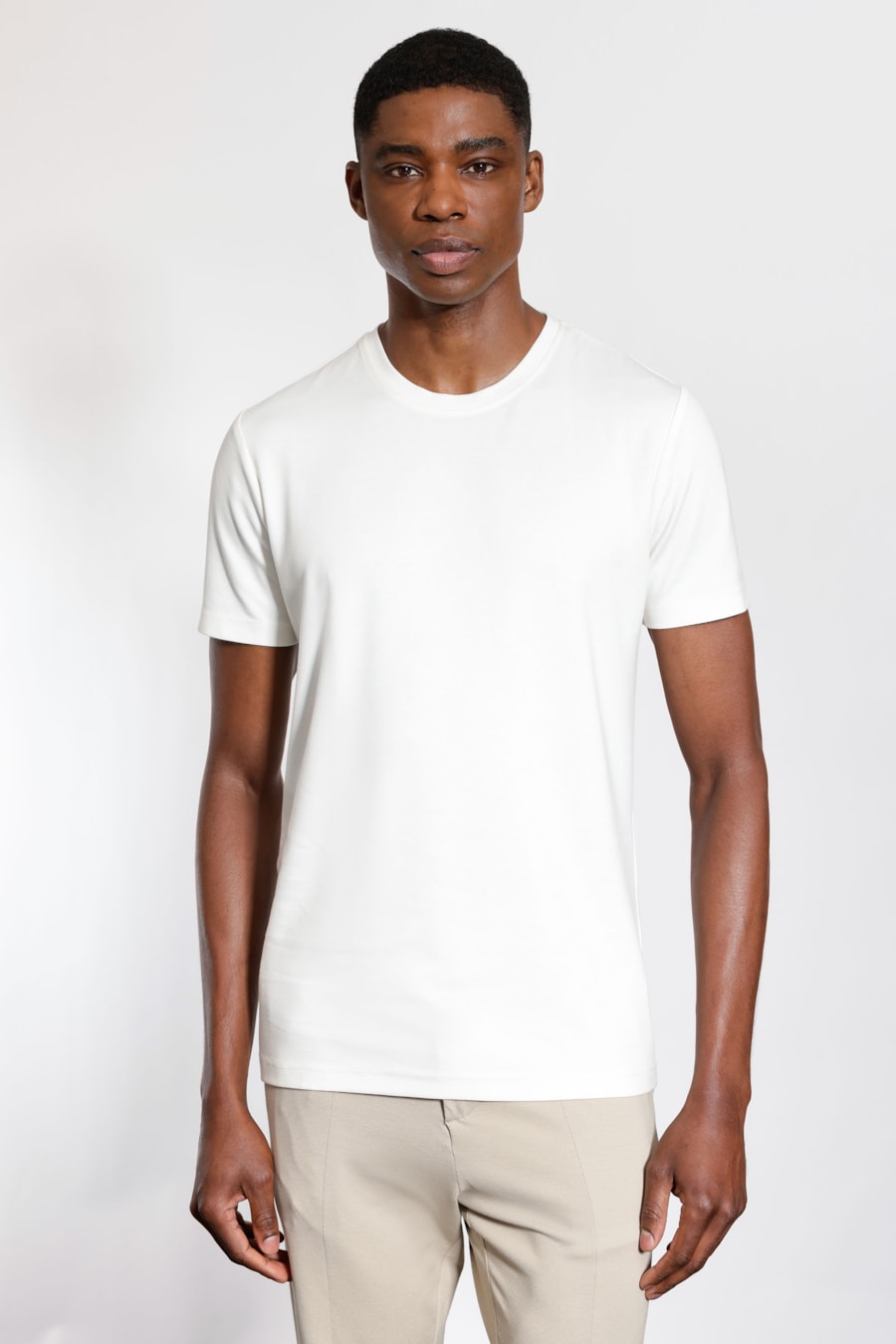 Camiseta Manga Curta Visco Everyday Off White — foto 1 de 5