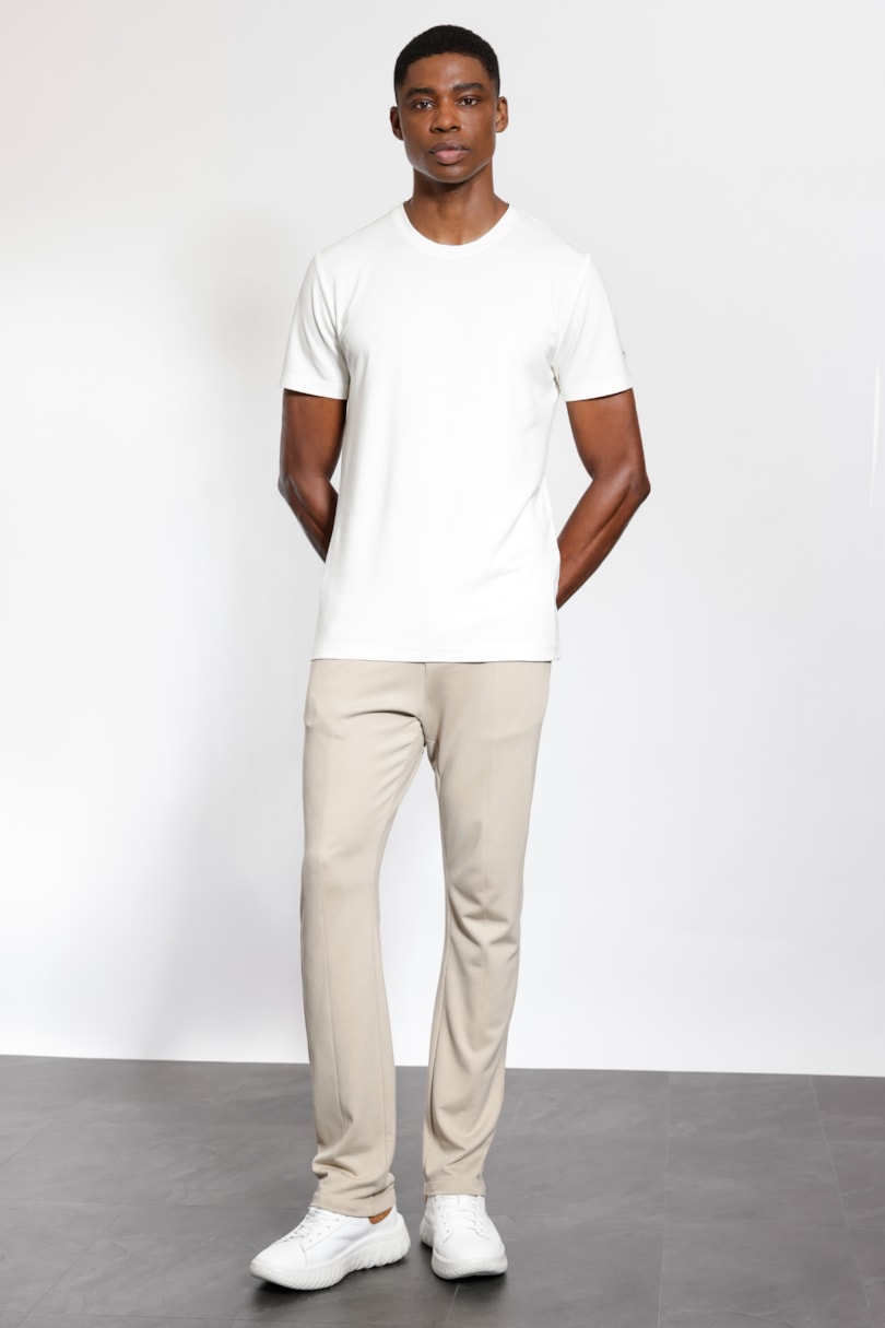 Camiseta Manga Curta Visco Everyday Off White