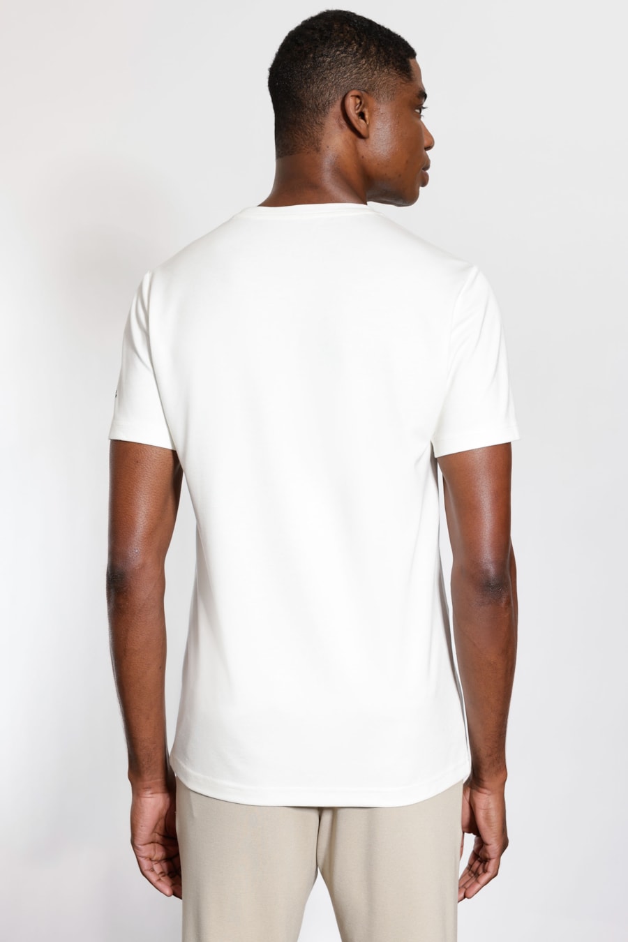 Camiseta Manga Curta Visco Everyday Off White — foto 4 de 5
