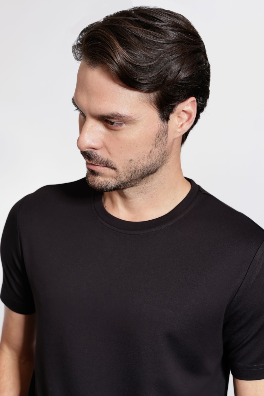 Camiseta Manga Curta Visco Everyday Preto — foto 3 de 5