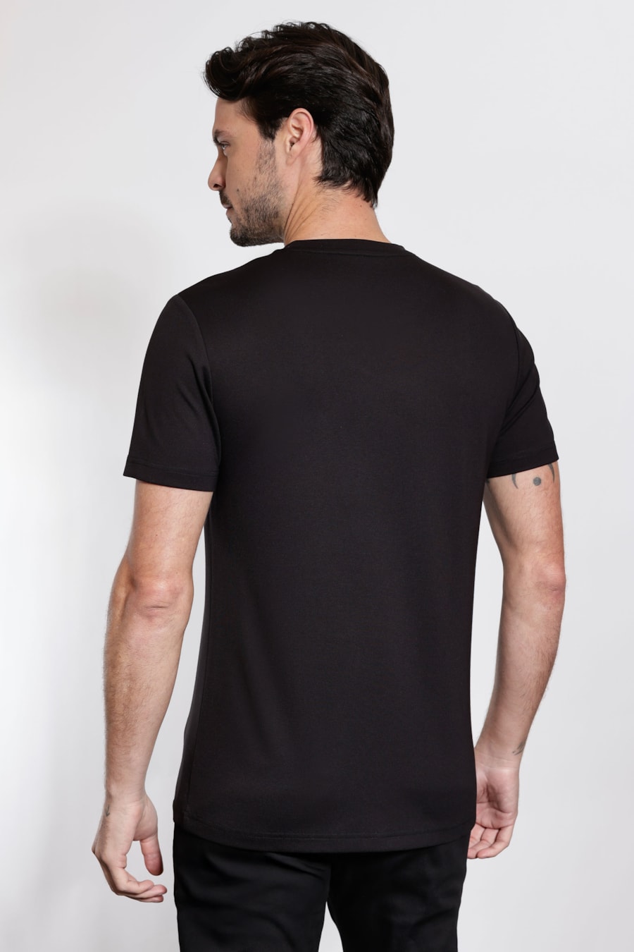 Camiseta Manga Curta Visco Everyday Preto — foto 4 de 5