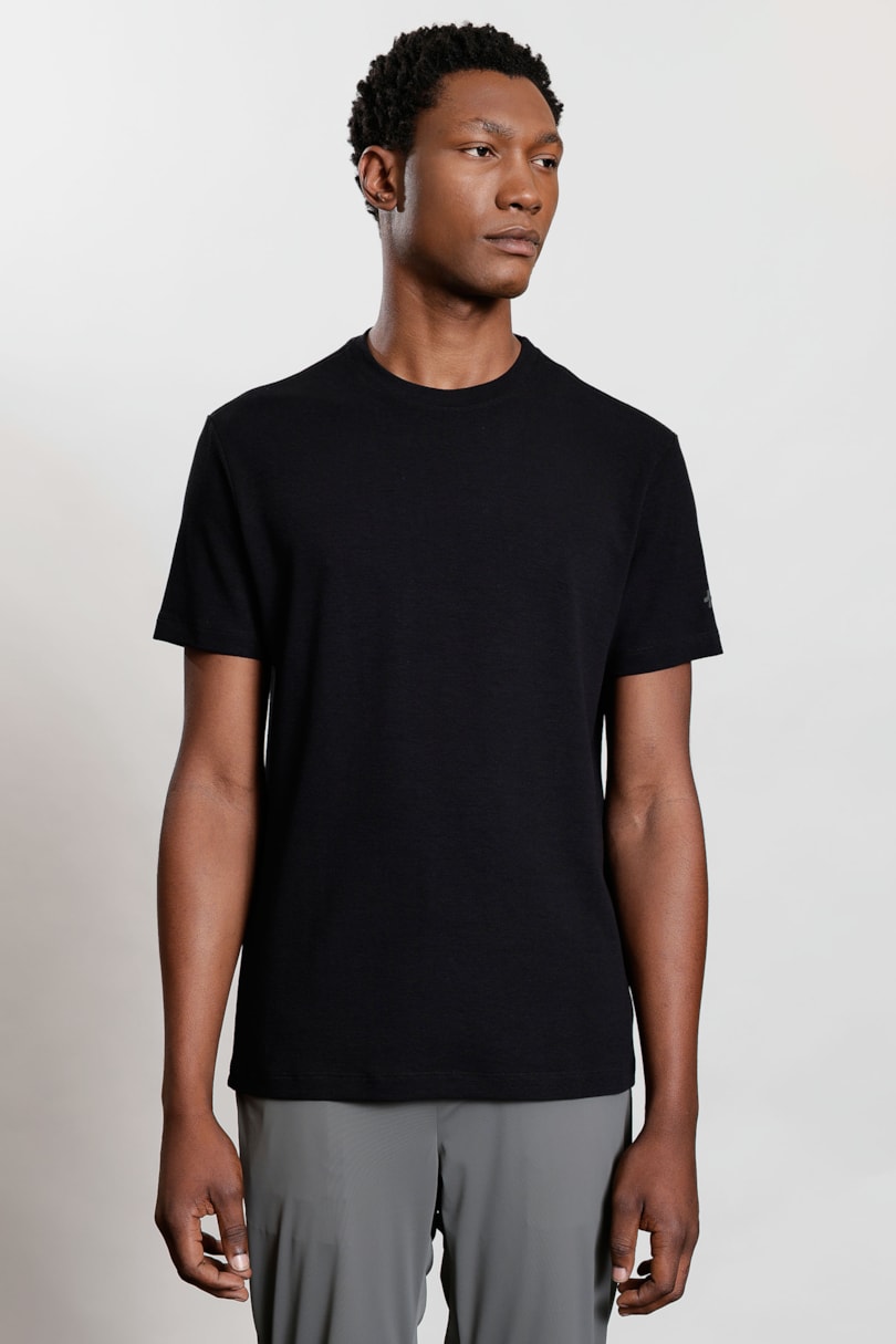 Camiseta Manga Curta Visco Flex Preto