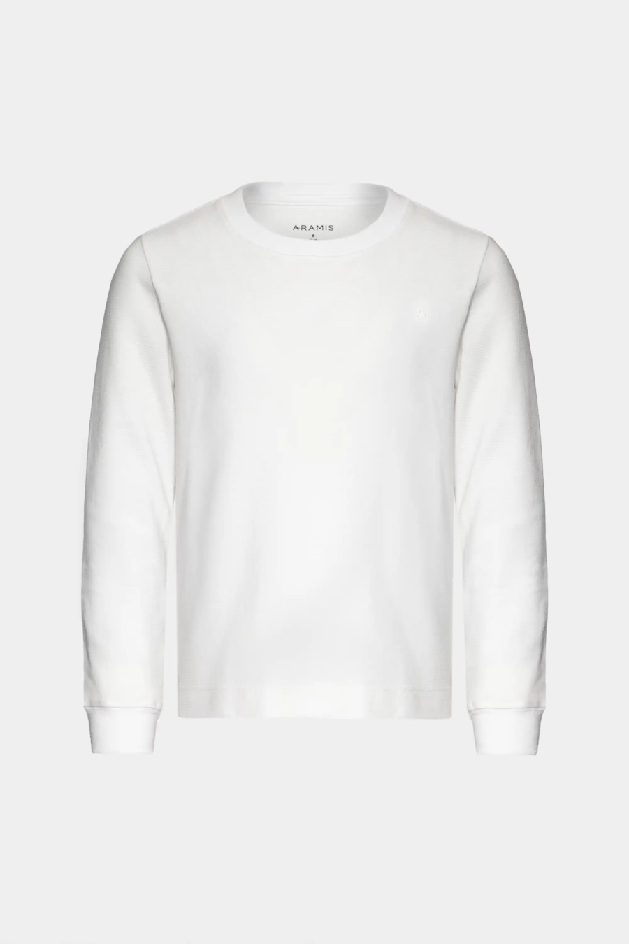 Camiseta Manga Longa Infantil Malha Danubio Off White — foto 3 de 3