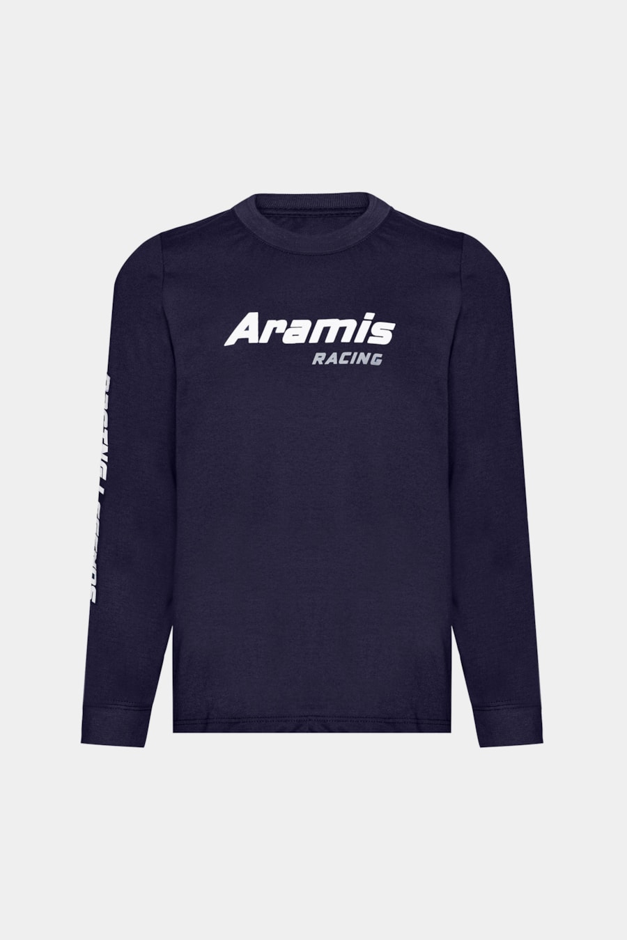 Camiseta Manga Longa Infantil Race Navy — foto 4 de 7