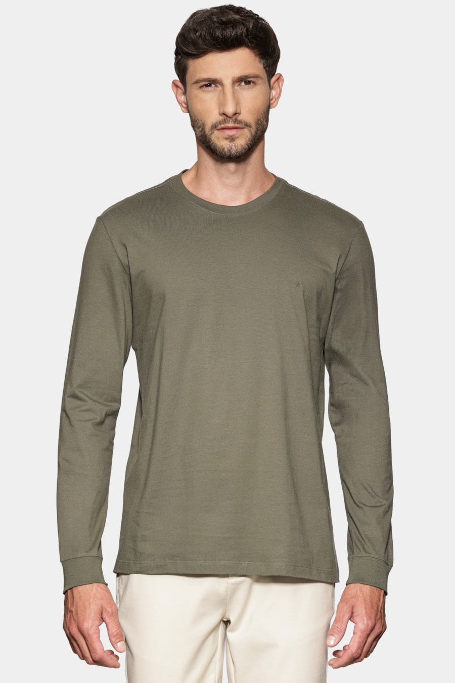 Camiseta Manga Longa Malha Básica Militar 117 — foto 1 de 6