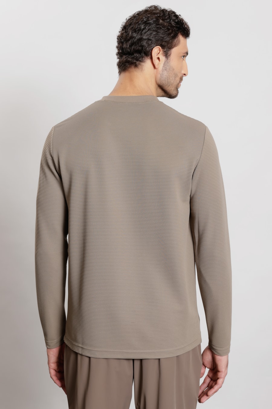 Camiseta Manga Longa Stripes Fendi — foto 4 de 6