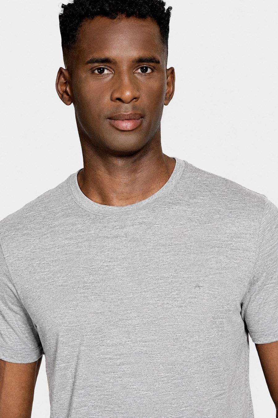 Camiseta Merino Wool Cinza Mescla — foto 3 de 5